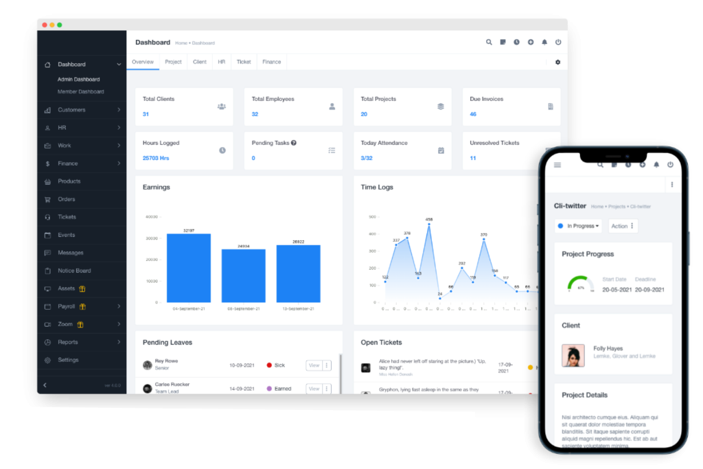 Business Technology Dashboard